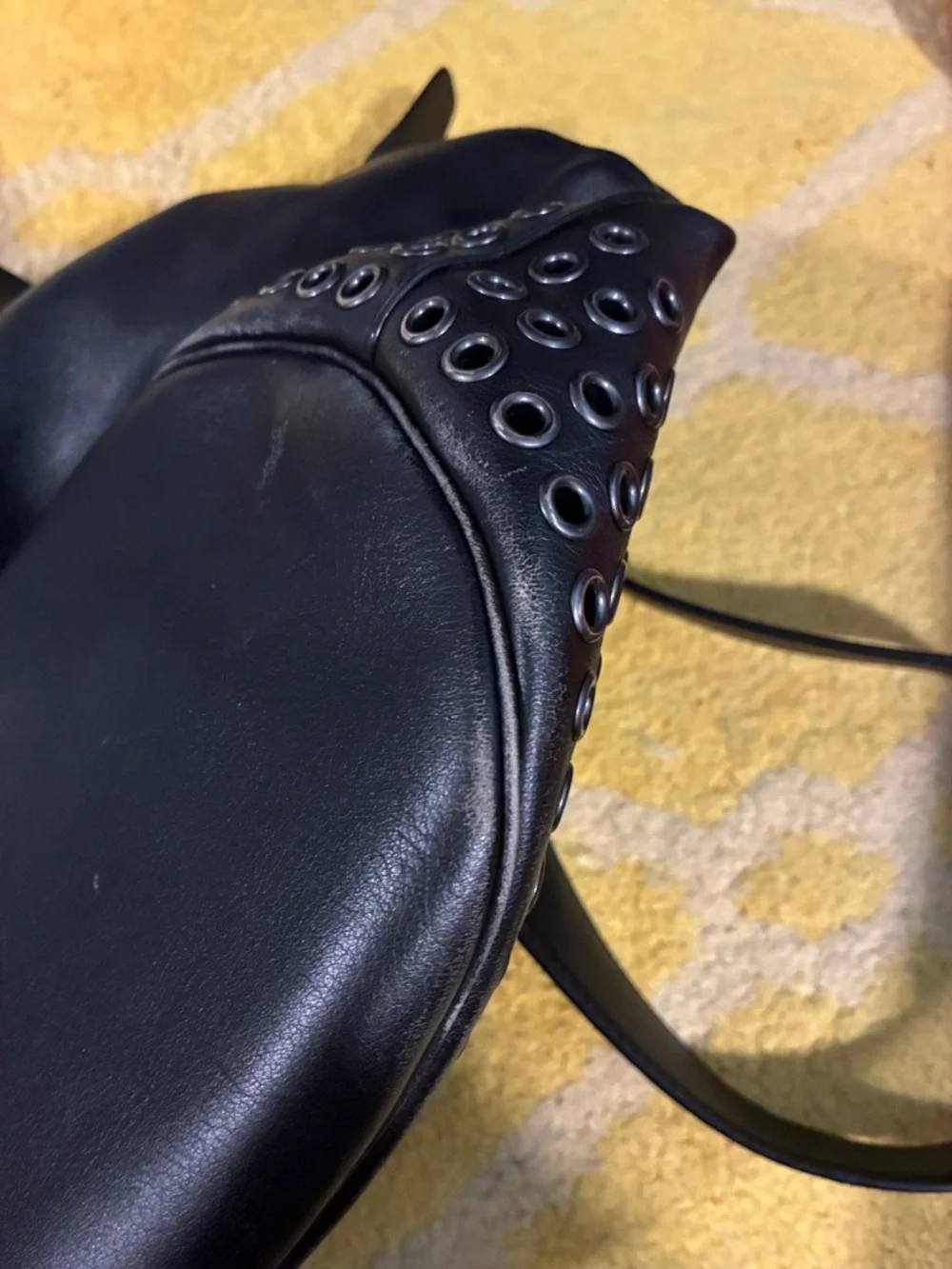 Coach Bleecker Leather Studded Bucket Bag - Picture 5 of 8